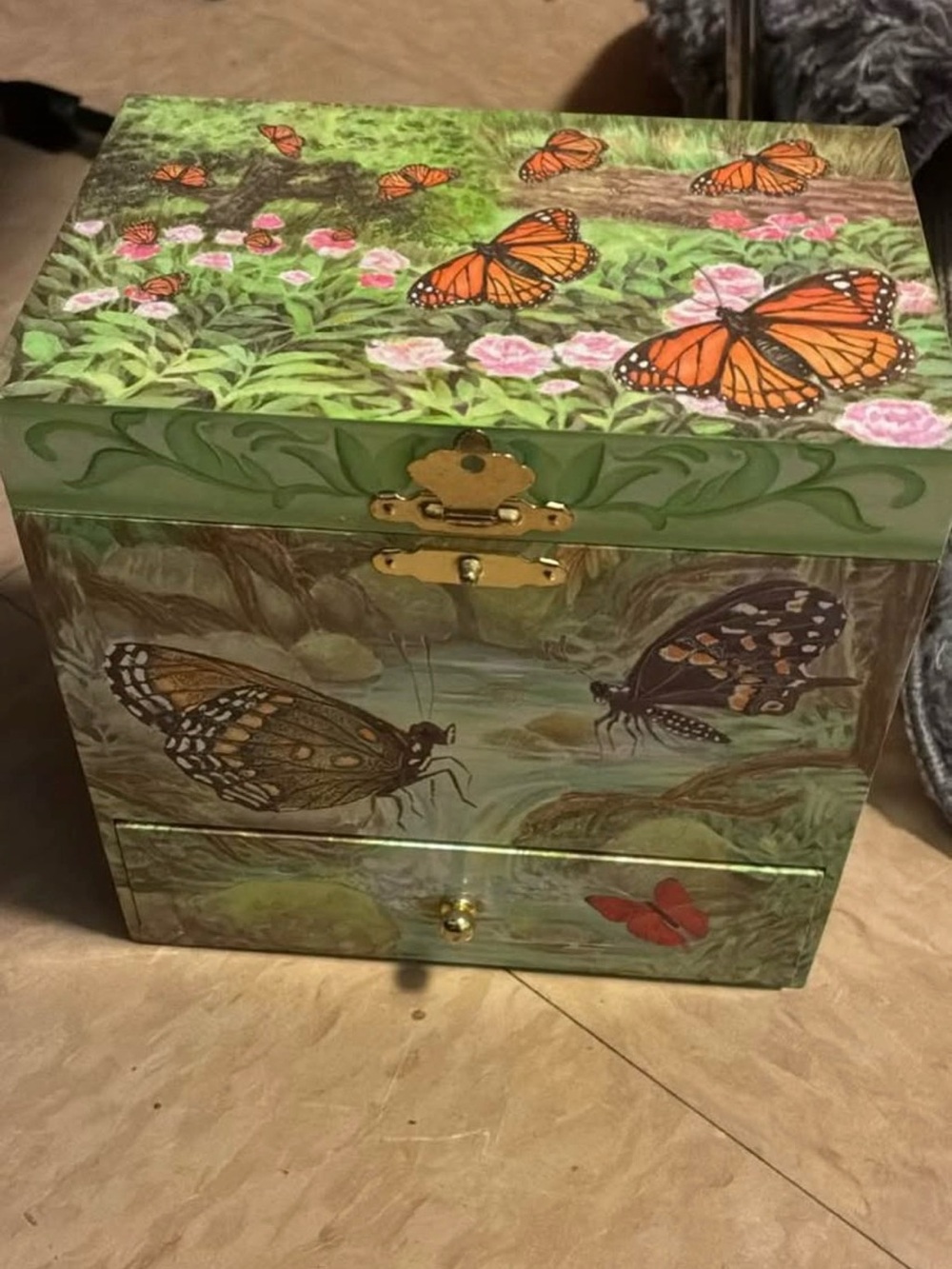 Butterfly Jewelry Box